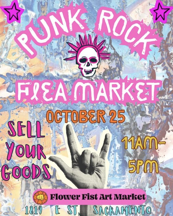 Punk Rock Flea Market at Flower Fist Art Market